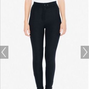 American Apparel riding pant xs black